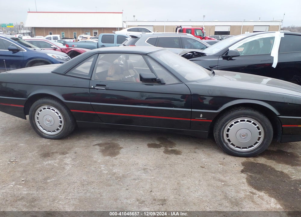 1989 CADILLAC ALLANTE VIN: 1G6VR3188KU100816