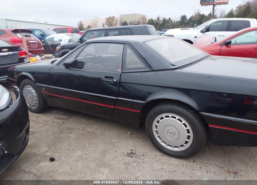 1989 CADILLAC ALLANTE VIN: 1G6VR3188KU100816