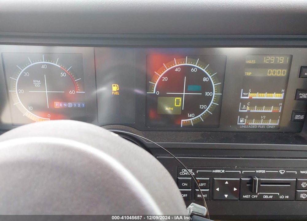 1989 CADILLAC ALLANTE VIN: 1G6VR3188KU100816