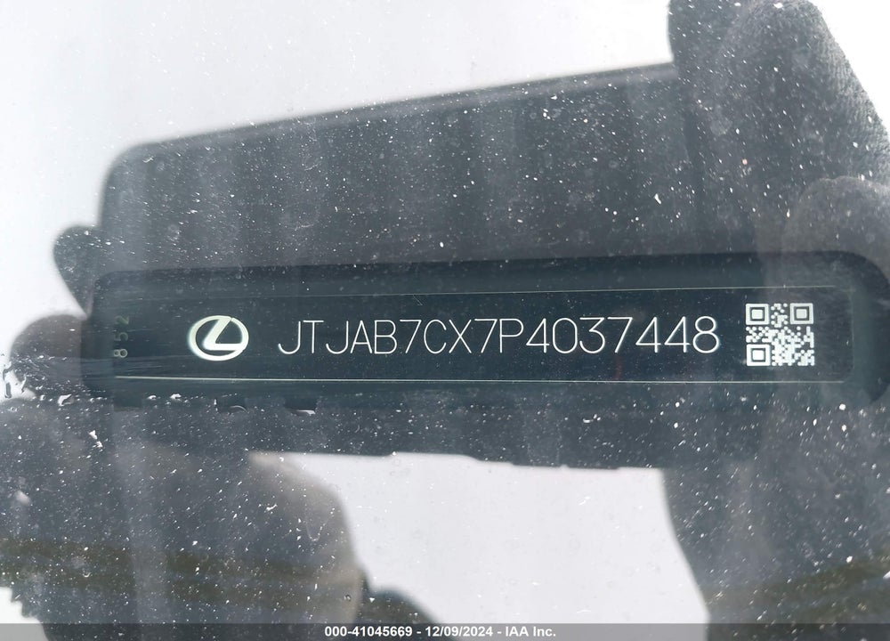 2023 LEXUS LX 600 PREMIUM VIN: JTJAB7CX7P4037448