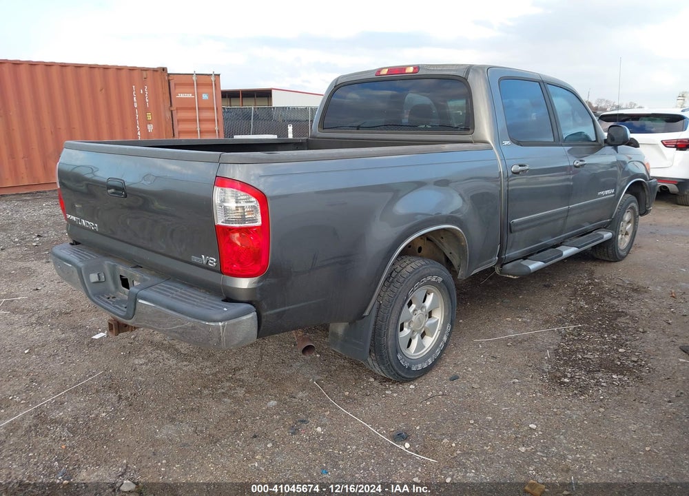 2005 TOYOTA TUNDRA SR5 V8 VIN: 5TBET34195S481445