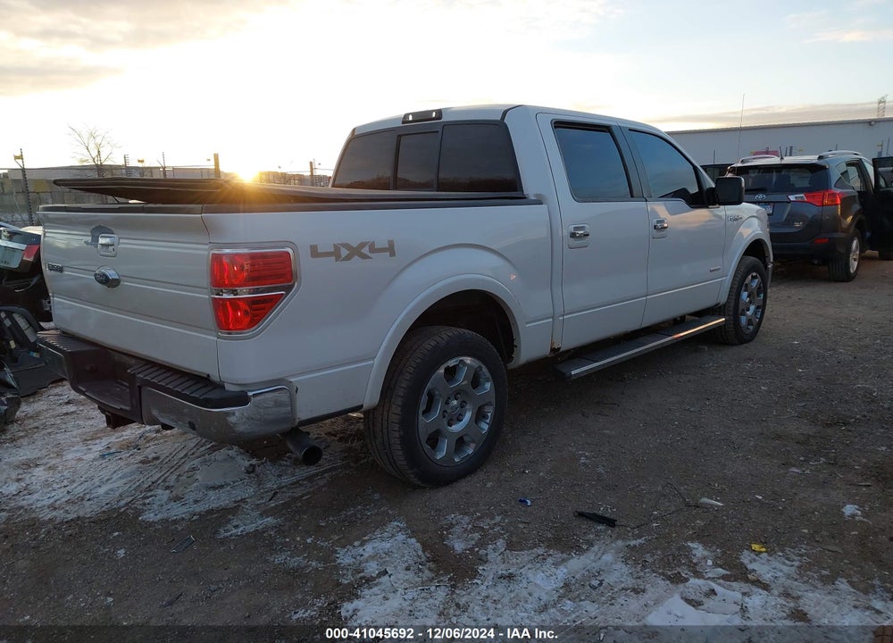 2012 FORD F-150 LARIAT VIN: 1FTFW1ET4CKD04720