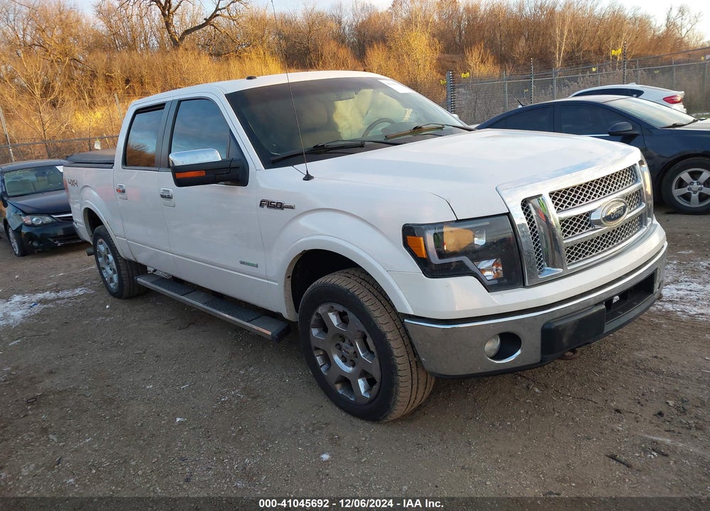 2012 FORD F-150 LARIAT VIN: 1FTFW1ET4CKD04720