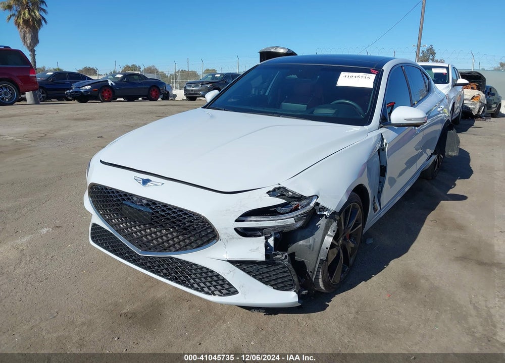 2023 GENESIS G70 VIN: KMTG54TE1PU115547