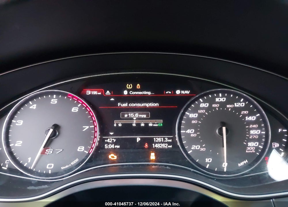 2013 AUDI S7 4.0T PRESTIGE VIN: WAUW2AFC3DN108663