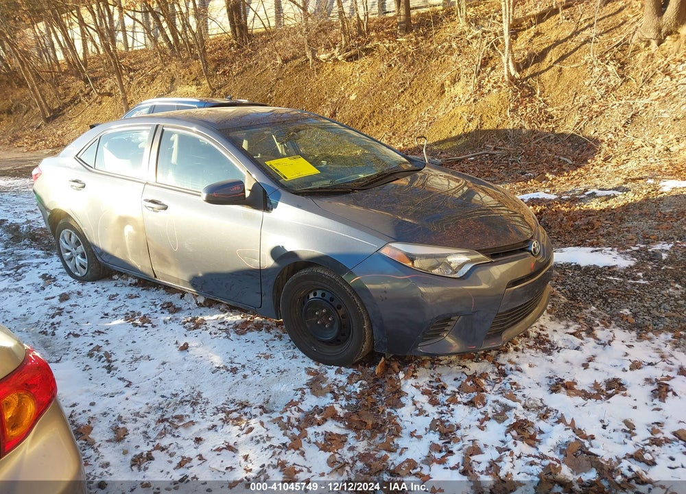 2015 TOYOTA COROLLA LE VIN: 2T1BURHE1FC314370