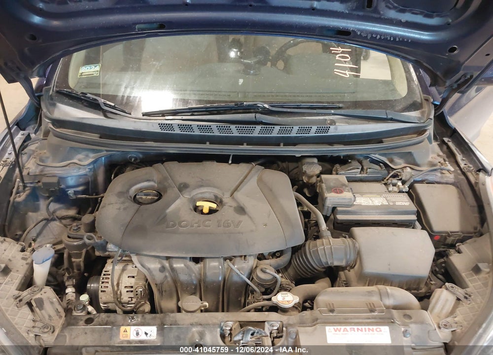 2013 HYUNDAI ELANTRA GLS VIN: 5NPDH4AE9DH440111