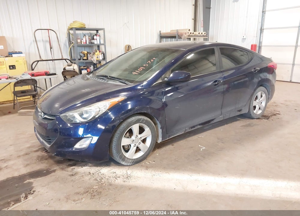 2013 HYUNDAI ELANTRA GLS VIN: 5NPDH4AE9DH440111
