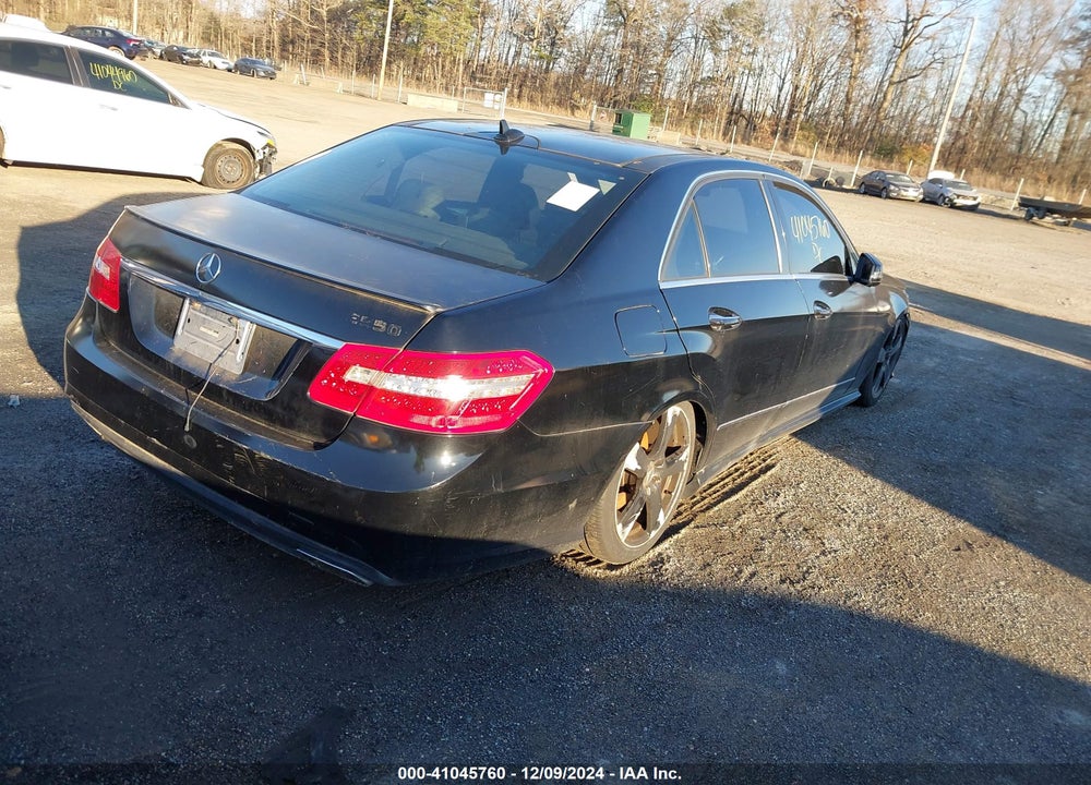 2011 MERCEDES-BENZ E 550 VIN: WDDHF7CB6BA323110