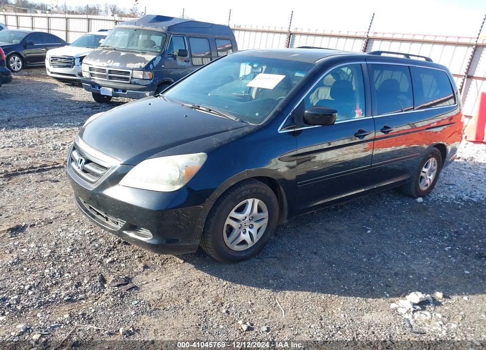 2007 HONDA ODYSSEY VIN: 5FNRL38767B139398