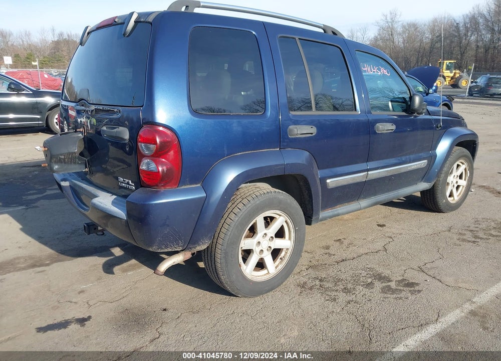 2006 JEEP LIBERTY LIMITED EDITION VIN: 1J4GL58KX6W167930