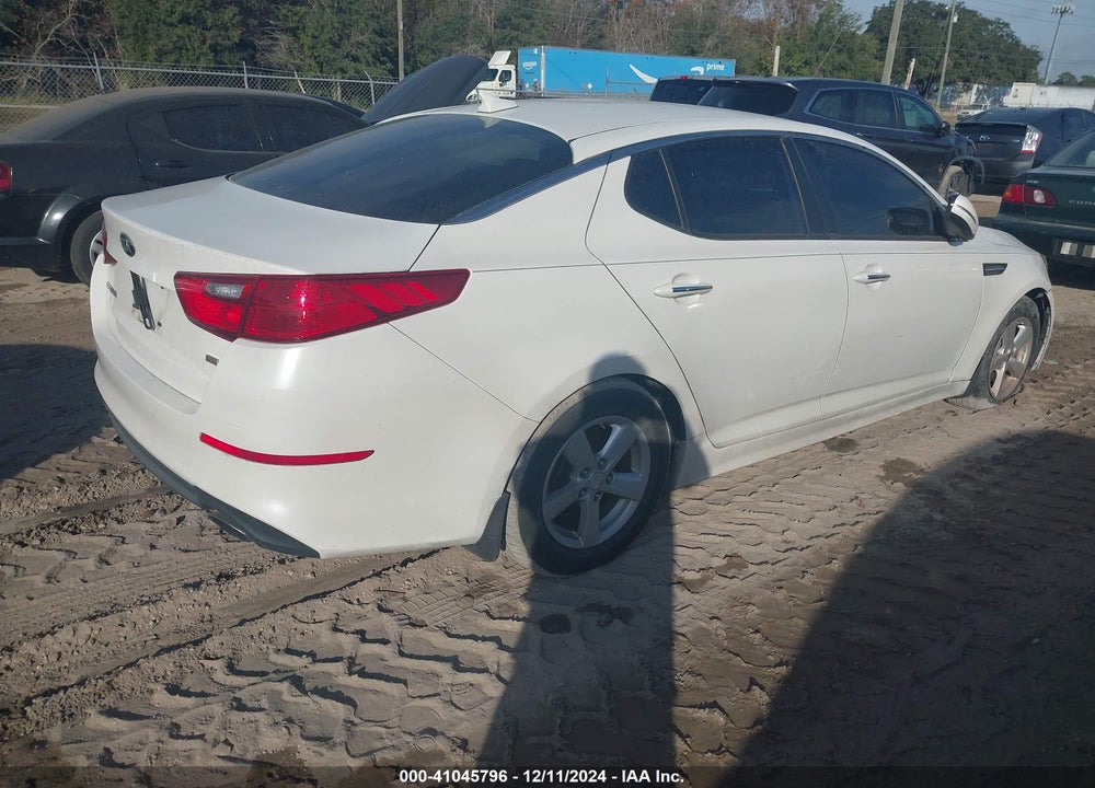 2015 KIA OPTIMA LX VIN: KNAGM4A79F5551641