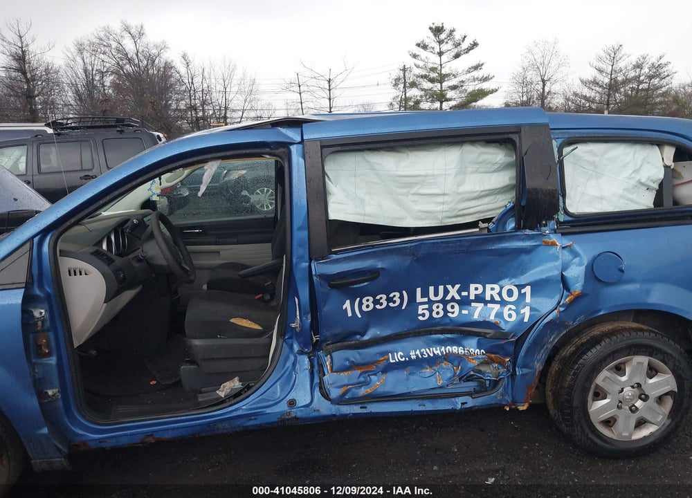 2008 DODGE GRAND CARAVAN SE VIN: 2D8HN44H78R781209