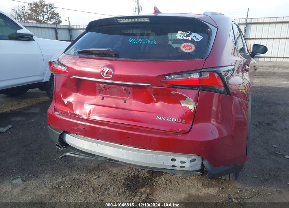 2017 LEXUS NX 200T VIN: JTJYARBZ0H2076203