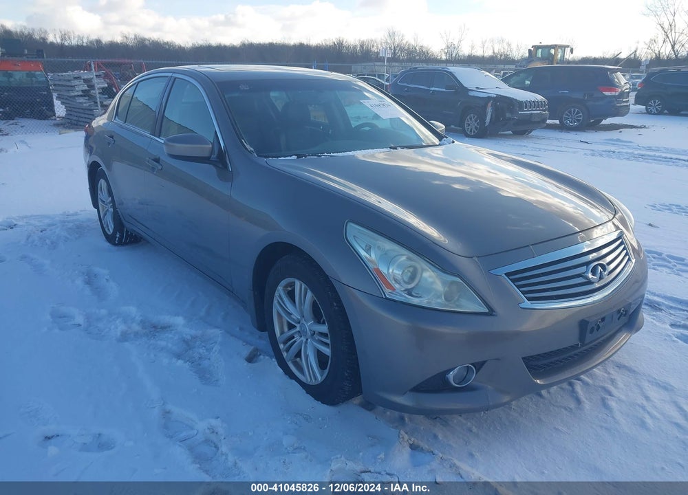 2010 INFINITI G37X VIN: JN1CV6AR2AM457940
