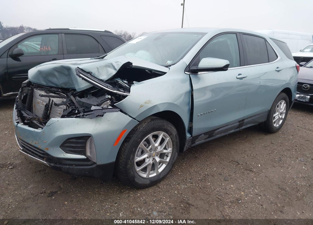 2022 CHEVROLET EQUINOX AWD LT VIN: 2GNAXUEV1N6142438