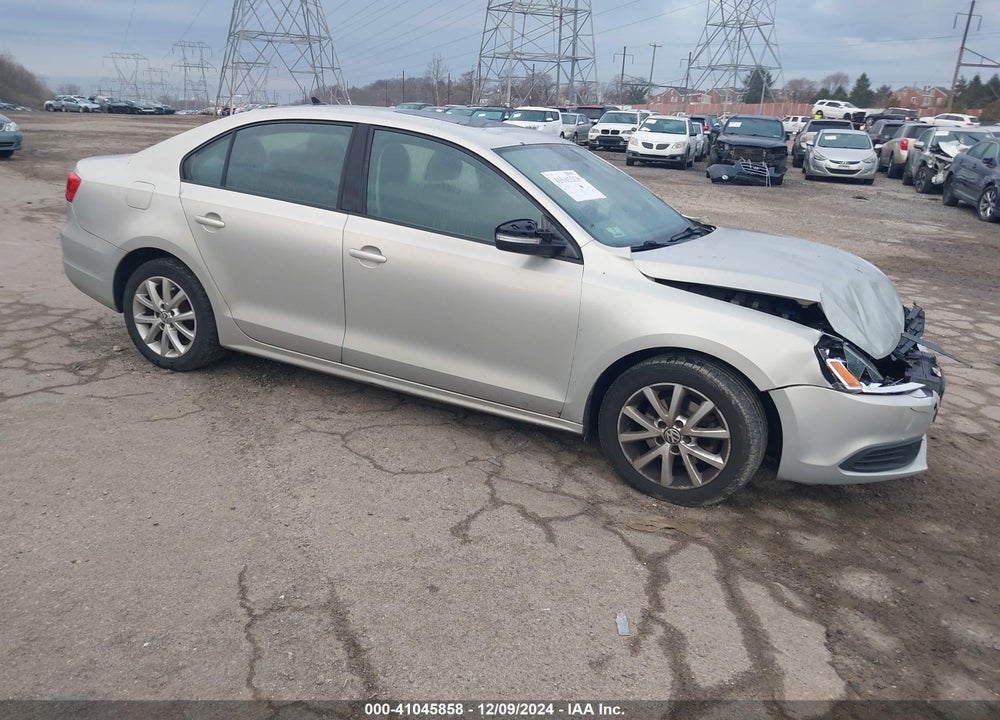 2011 VOLKSWAGEN JETTA 2.5L SE VIN: 3VWDX7AJ7BM345116