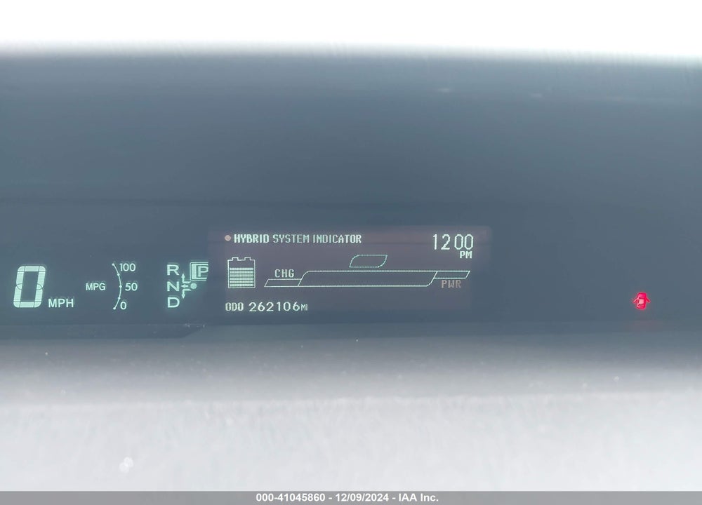 2010 TOYOTA PRIUS II VIN: JTDKN3DUXA1254061