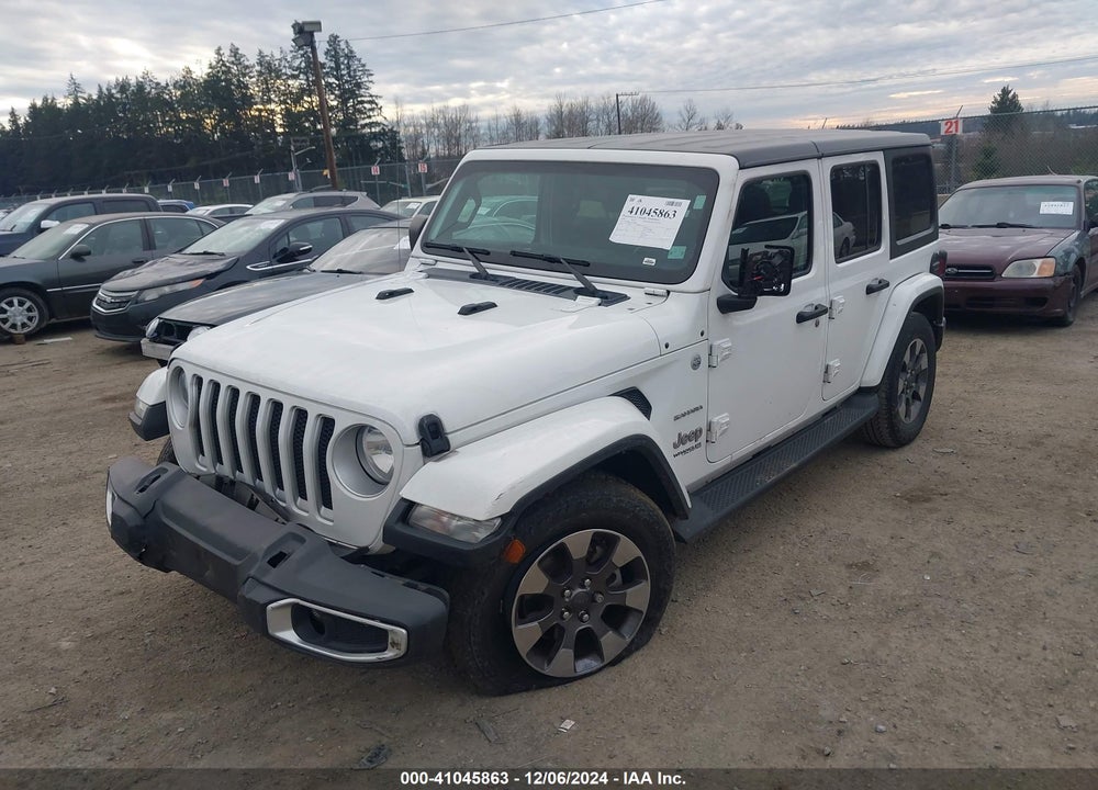 2020 JEEP WRANGLER UNLIMITED SAHARA 4X4 VIN: 1C4HJXEG5LW261480