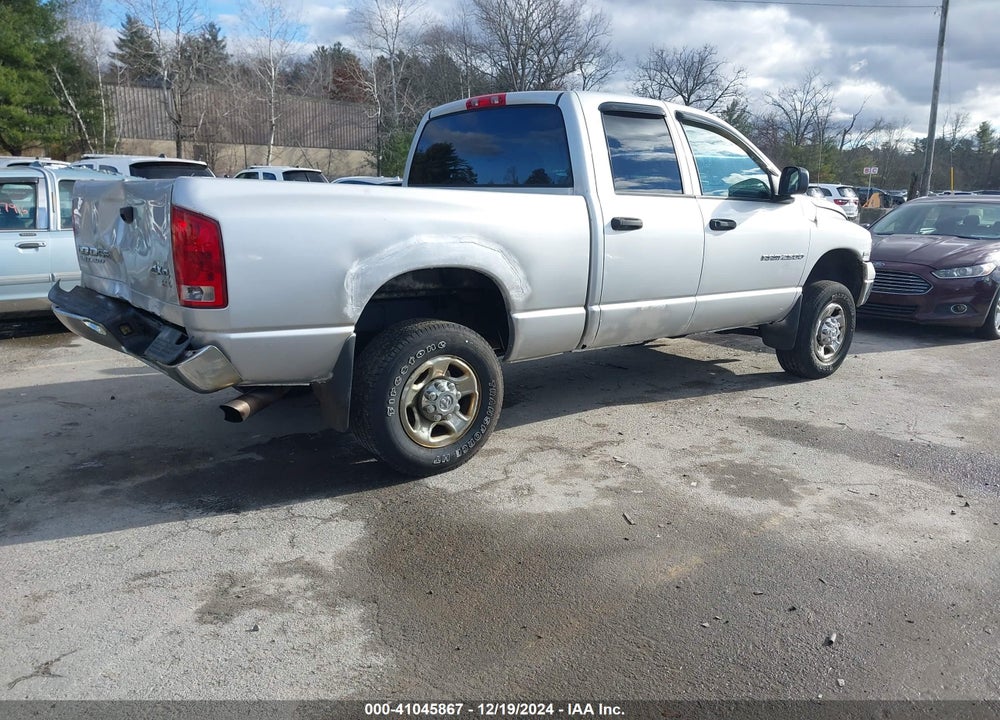 2003 DODGE RAM 2500 SLT/LARAMIE/ST VIN: 3D7KU28D13G855909