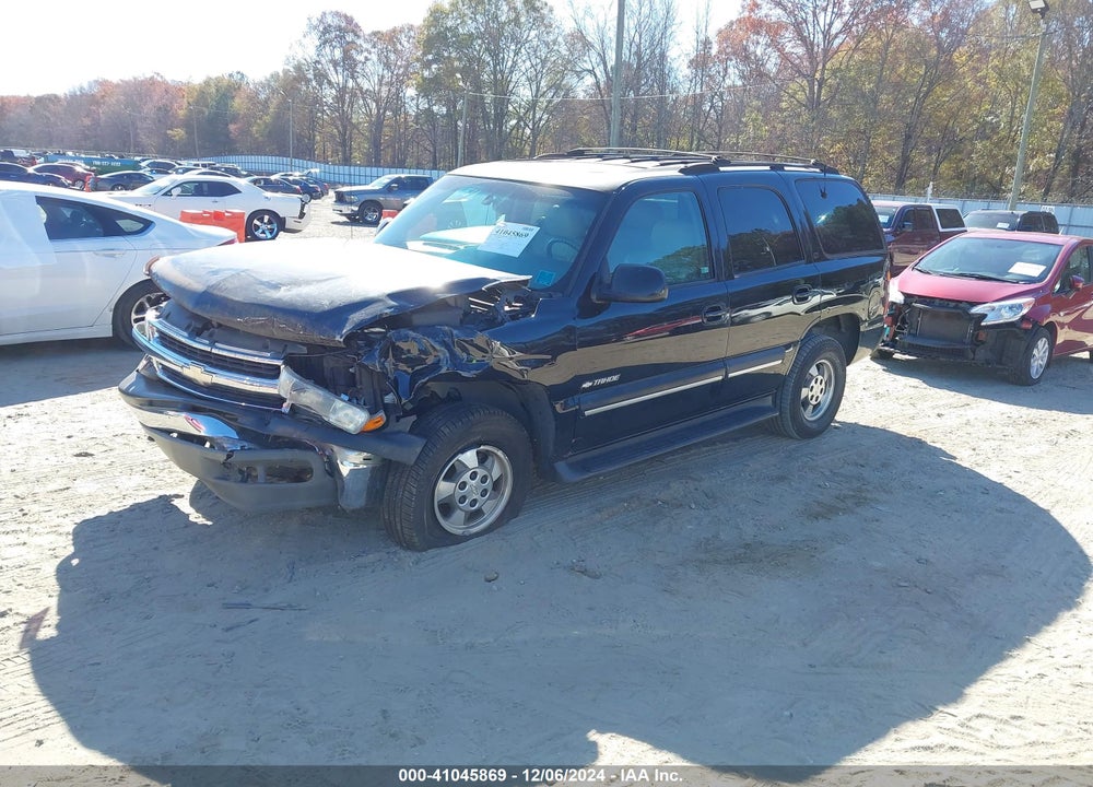 2001 CHEVROLET TAHOE LT VIN: 1GNEC13T91R188532