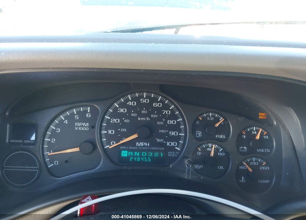 2001 CHEVROLET TAHOE LT VIN: 1GNEC13T91R188532