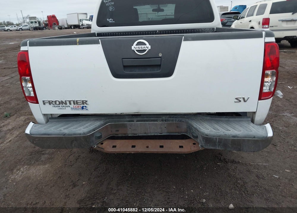 2012 NISSAN FRONTIER SV VIN: 1N6AD0ER3CC416592