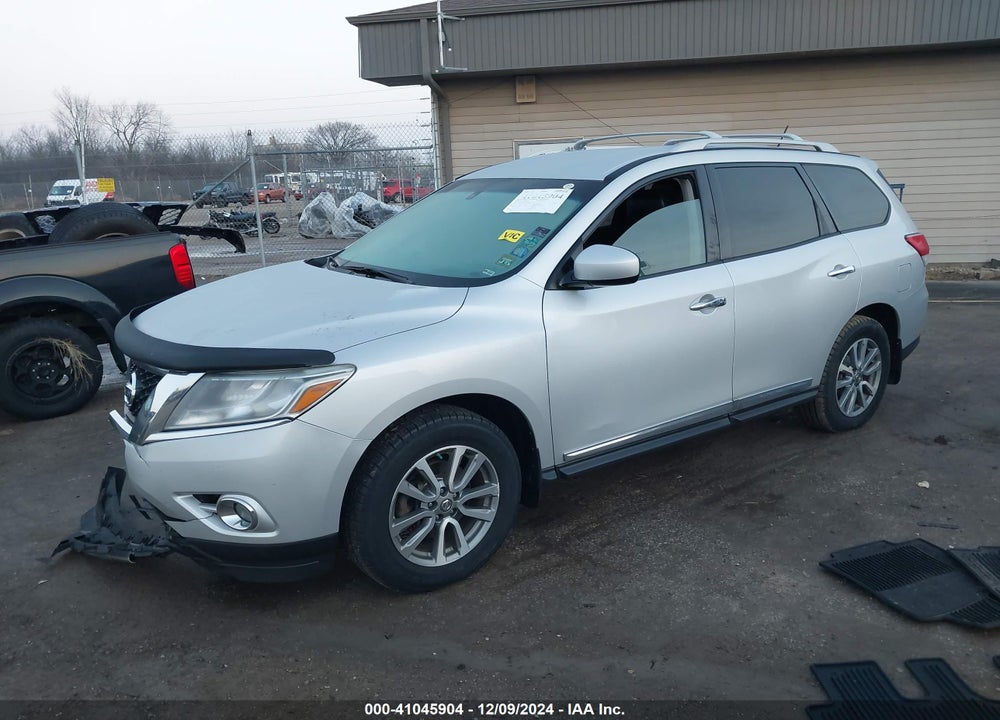 2013 NISSAN PATHFINDER SL VIN: 5N1AR2MM3DC601762