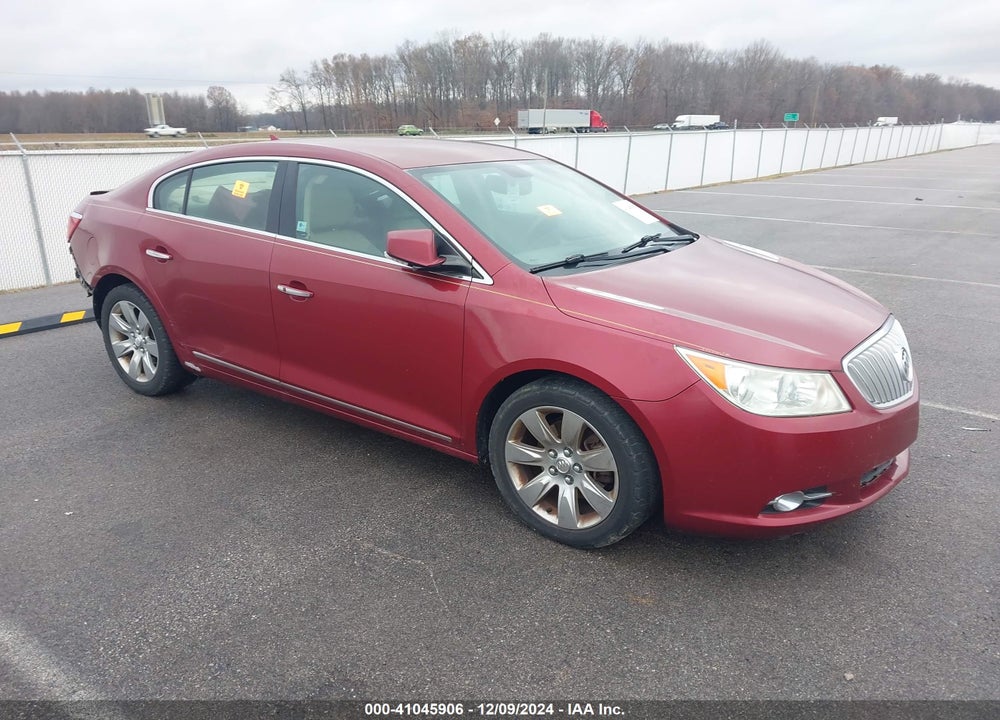 2010 BUICK LACROSSE CXS VIN: 1G4GE5EV5AF183536
