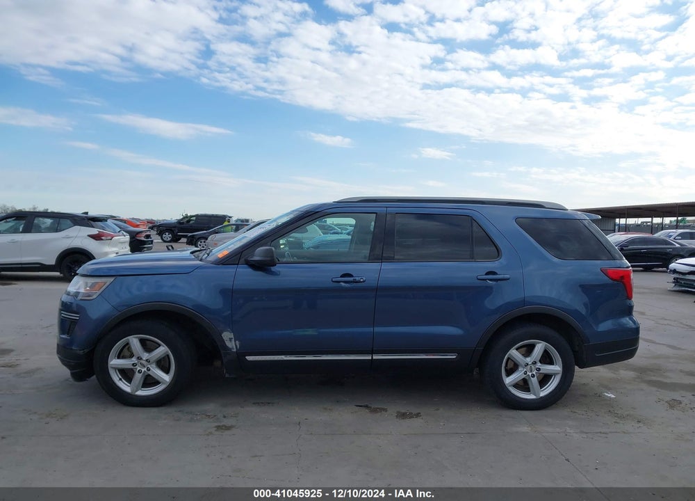 2019 FORD EXPLORER XLT VIN: 1FM5K7D85KGA96044