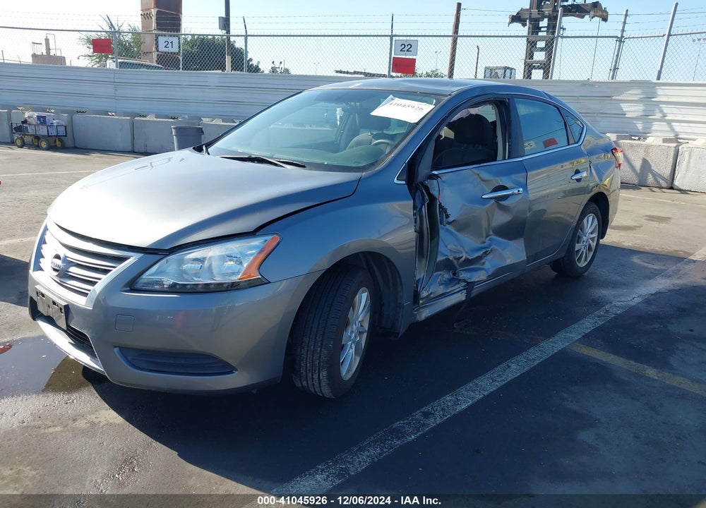 2015 NISSAN SENTRA SV VIN: 3N1AB7AP1FY364626
