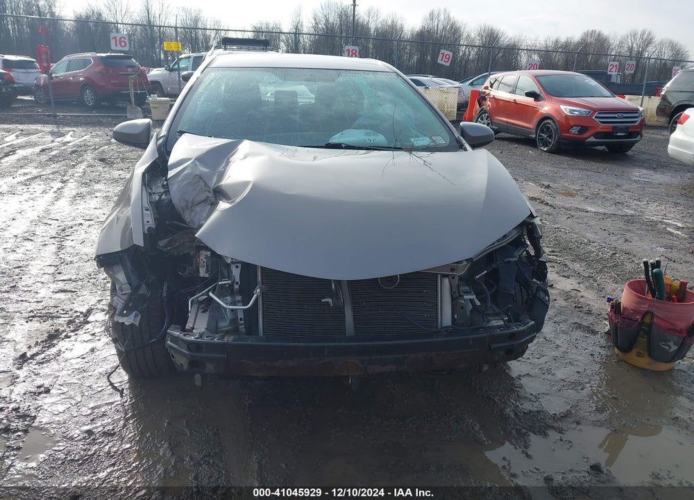 2015 TOYOTA COROLLA LE VIN: 2T1BURHE2FC370317