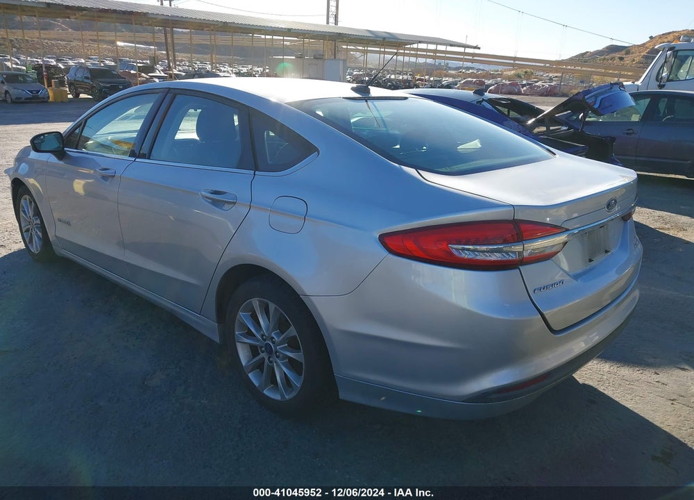 2017 FORD FUSION HYBRID VIN: 3FA6P0LU2HR285144