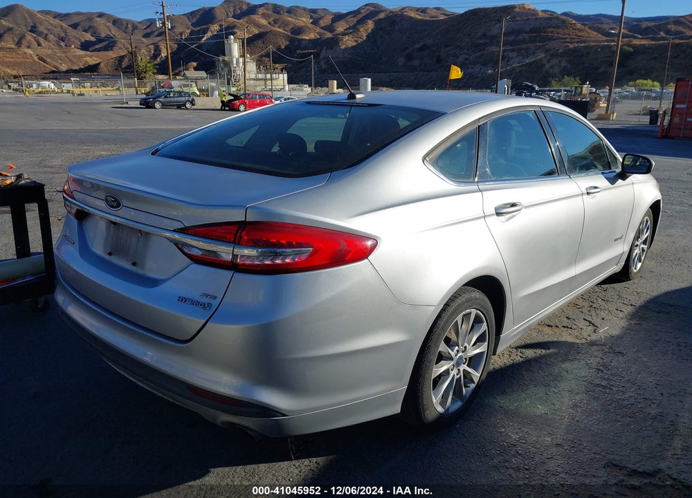 2017 FORD FUSION HYBRID VIN: 3FA6P0LU2HR285144