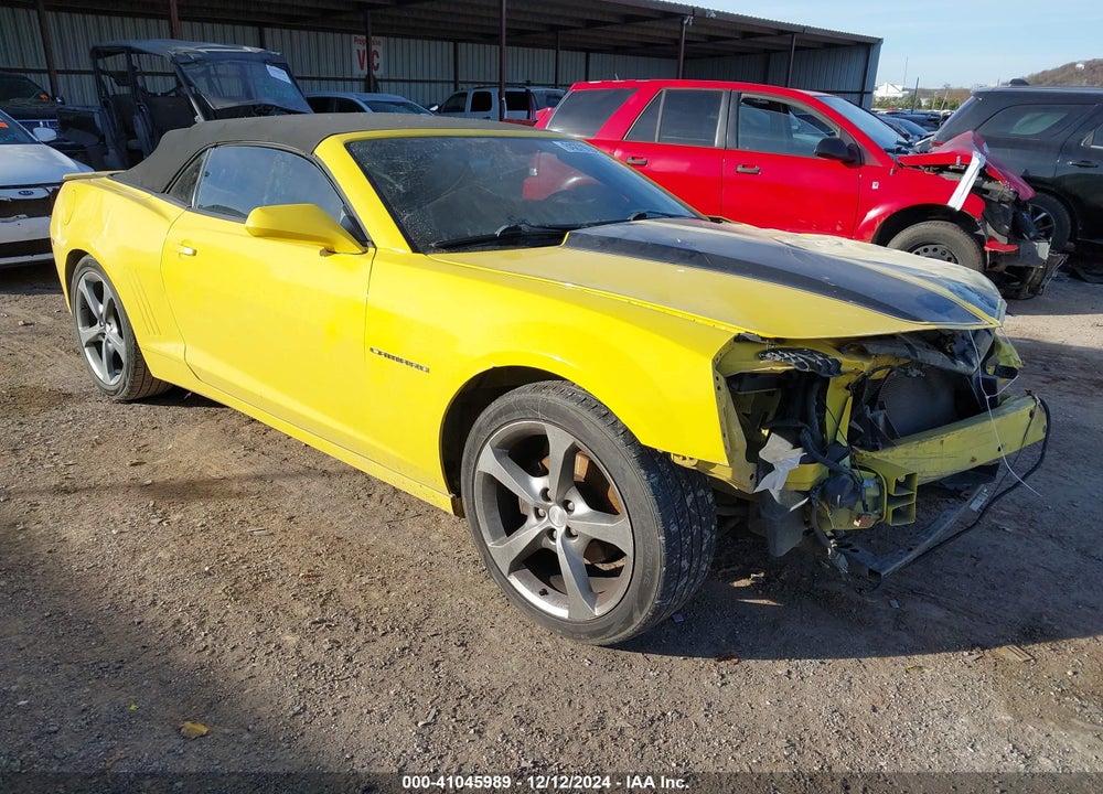 2014 CHEVROLET CAMARO 2LT VIN: 2G1FC3D31E9172079
