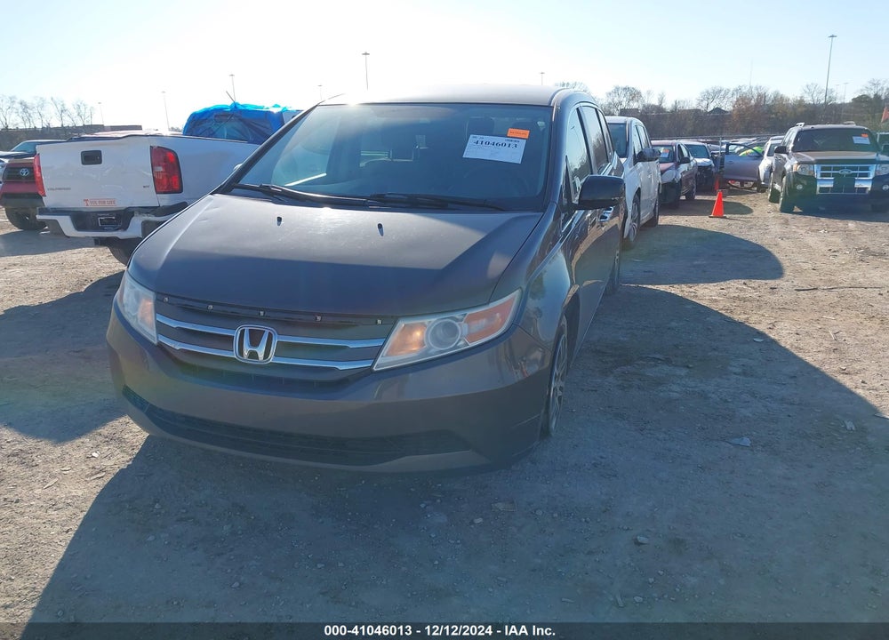 2013 HONDA ODYSSEY EX VIN: 5FNRL5H41DB054661