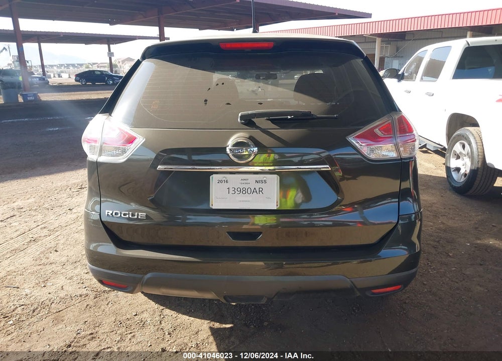 2016 NISSAN ROGUE S/SL/SV VIN: JN8AT2MT6GW010135