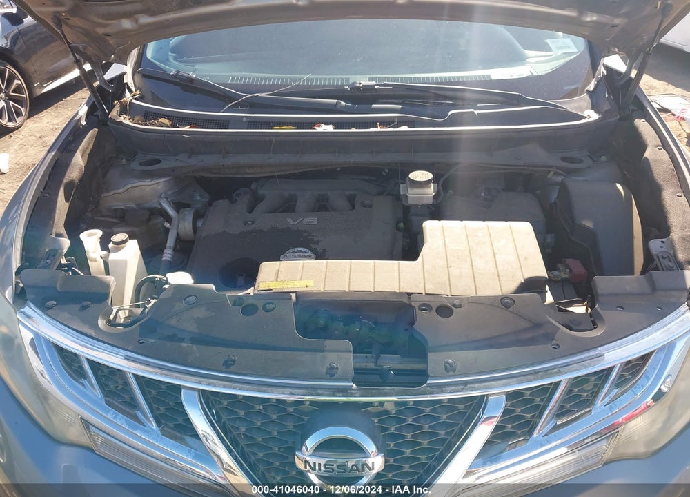 2012 NISSAN MURANO S VIN: JN8AZ1MU0CW114437
