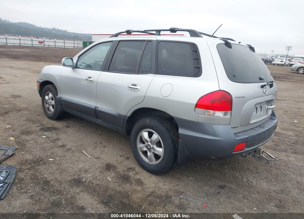 2006 HYUNDAI SANTA FE GLS/LIMITED VIN: KM8SC73E66U085925