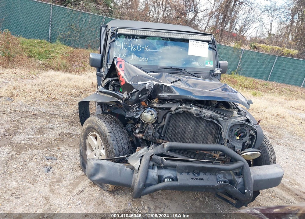 2011 JEEP WRANGLER SPORT VIN: 1J4AA2D13BL620854