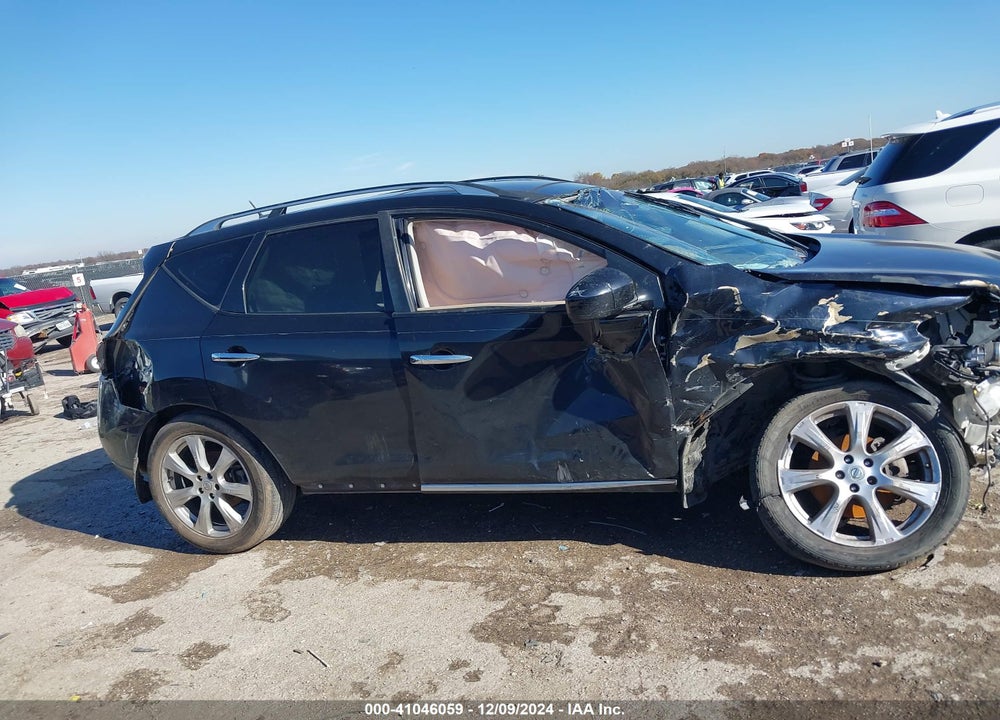 2012 NISSAN MURANO LE VIN: JN8AZ1MU6CW109470