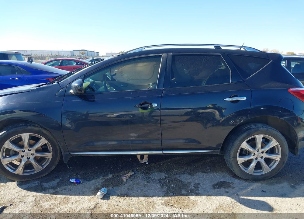 2012 NISSAN MURANO LE VIN: JN8AZ1MU6CW109470