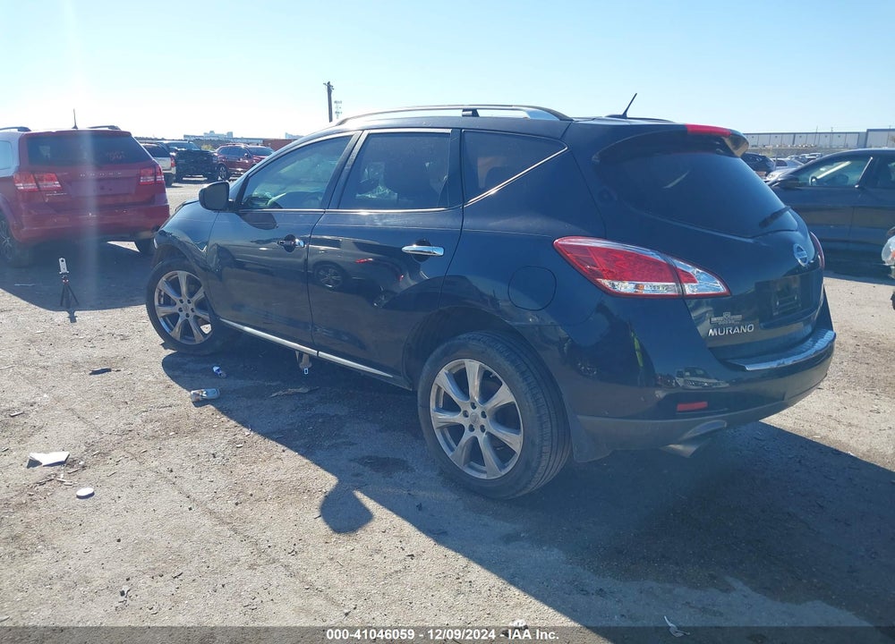 2012 NISSAN MURANO LE VIN: JN8AZ1MU6CW109470