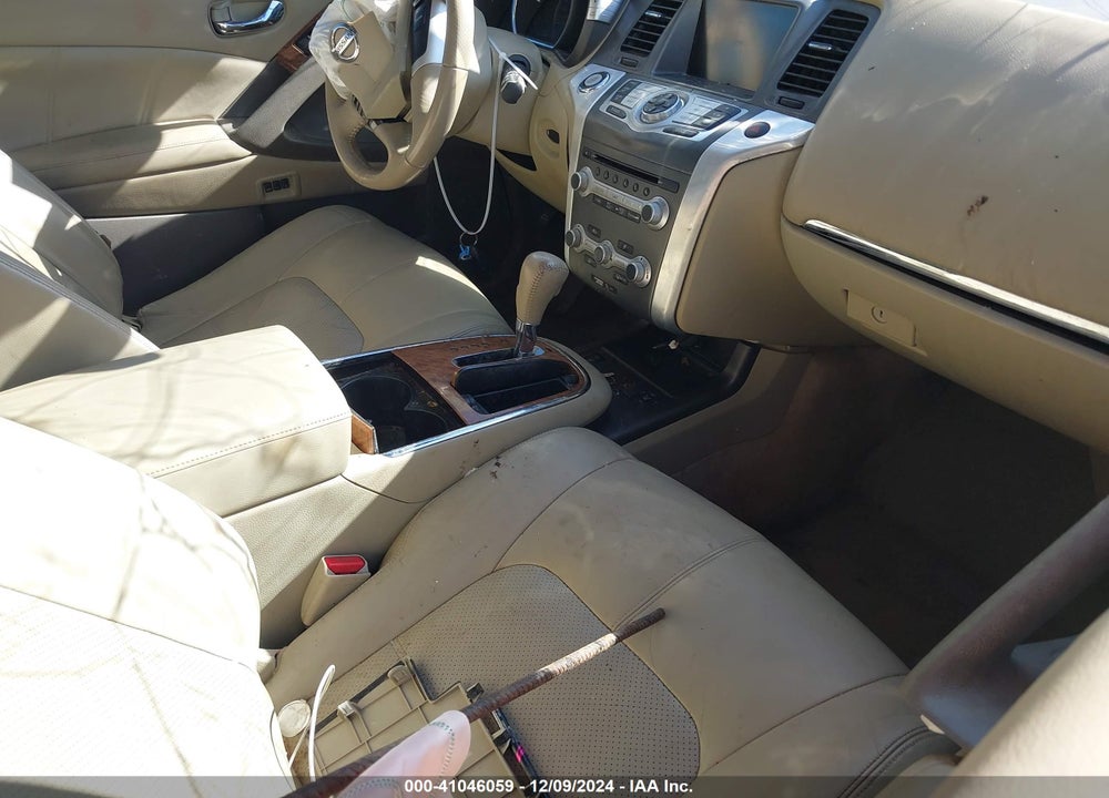 2012 NISSAN MURANO LE VIN: JN8AZ1MU6CW109470