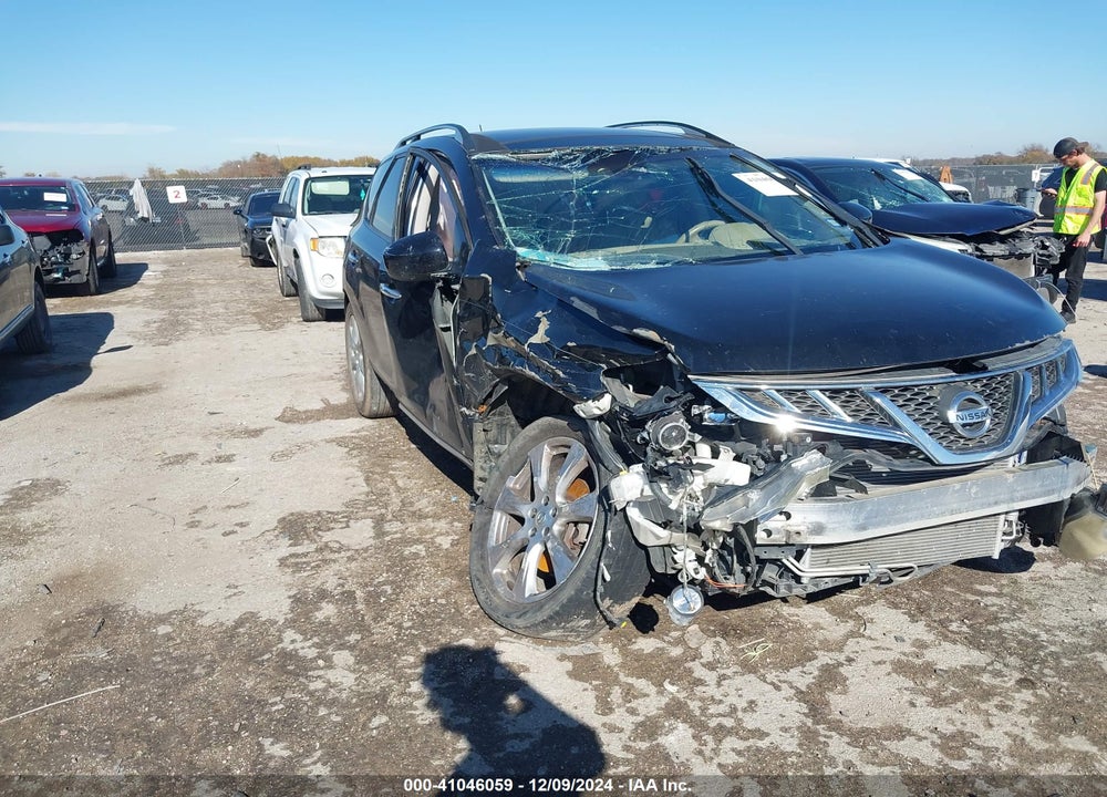 2012 NISSAN MURANO LE VIN: JN8AZ1MU6CW109470