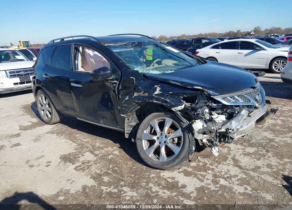 2012 NISSAN MURANO LE VIN: JN8AZ1MU6CW109470