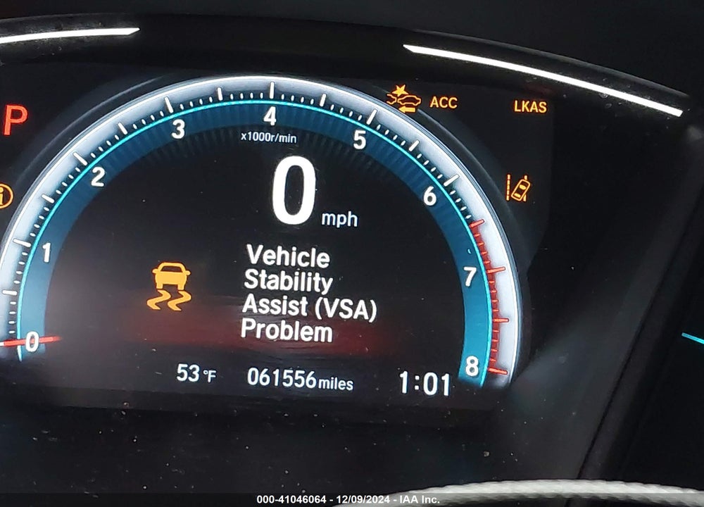 2019 HONDA CIVIC LX VIN: SHHFK7H37KU204891