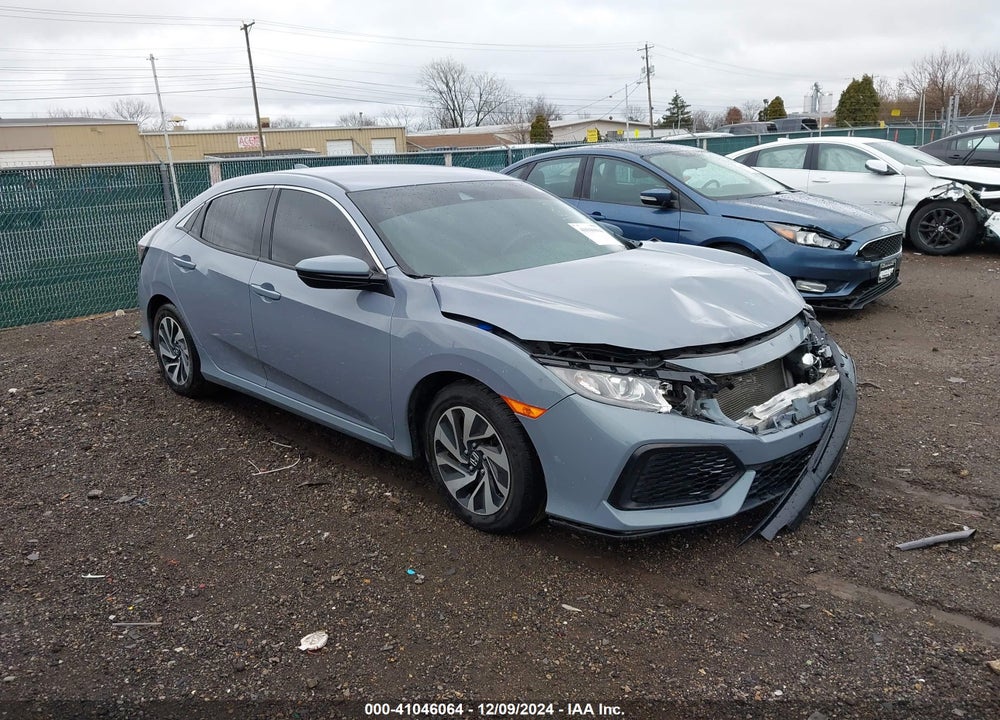 2019 HONDA CIVIC LX VIN: SHHFK7H37KU204891