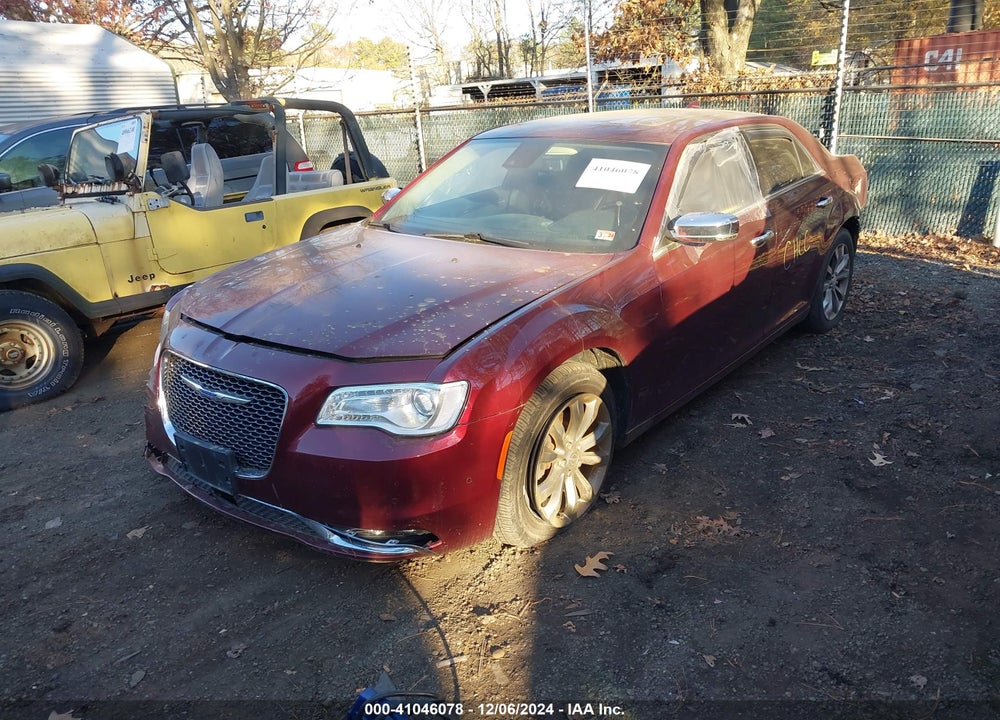 2018 CHRYSLER 300 LIMITED AWD VIN: 2C3CCAKG0JH300210