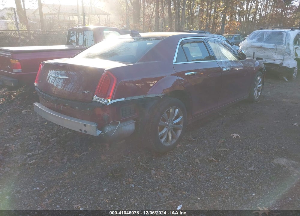 2018 CHRYSLER 300 LIMITED AWD VIN: 2C3CCAKG0JH300210